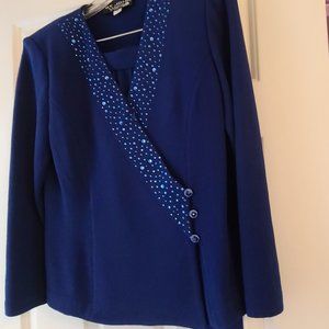 Vintage St John Evening Skirt Suit by Marie Gray